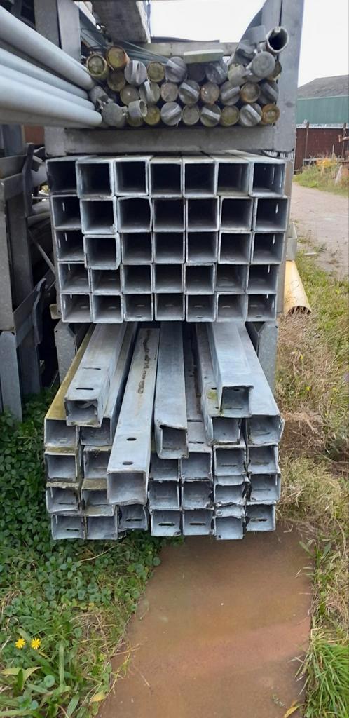 kokers 100100, Doe-het-zelf en Verbouw, Metalen, Zo goed als nieuw, IJzer, Ophalen