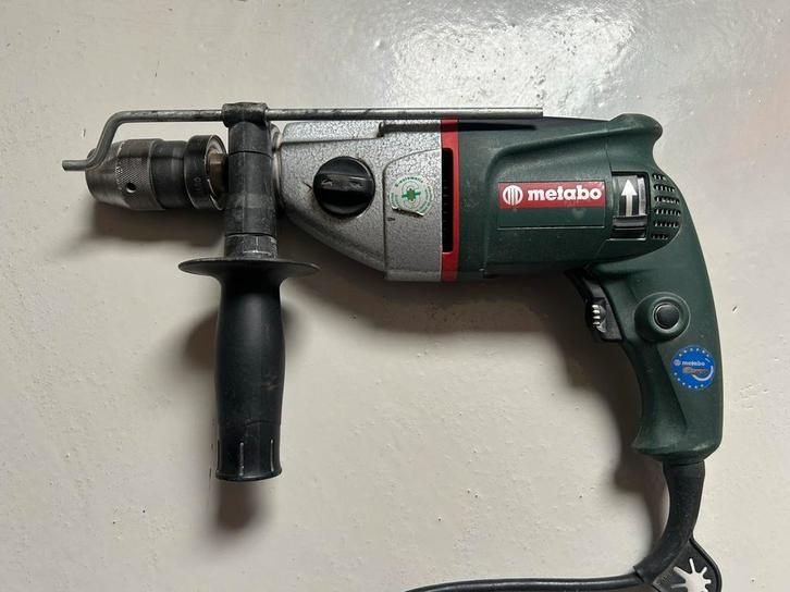 Metabo SBE 660 Boormachine met klopfunctie, Doe-het-zelf en Verbouw, Gereedschap | Boormachines, Zo goed als nieuw, Boormachine