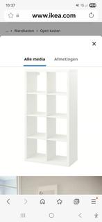 Ikea kallax kast 8 vaks, Ophalen, 100 tot 150 cm, Zo goed als nieuw, Modern
