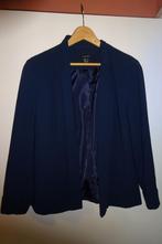 Donkerblauw colbert jasje mt 42, als nieuw, Blauw, Maat 42/44 (L), Ophalen of Verzenden, Zo goed als nieuw
