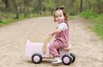 Bandits & Angels Houten bakfiets little rider retro pink, Kinderen en Baby's, Speelgoed | Buiten | Voertuigen en Loopfietsen, Ophalen of Verzenden