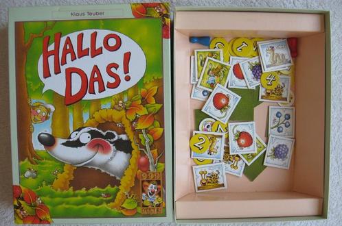 Hallo Das ! (een bordspel van Klaus Teuber) van 999 Games, Hobby en Vrije tijd, Gezelschapsspellen | Bordspellen, Zo goed als nieuw