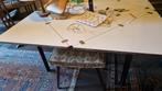 Posttafel inklapbare bladen (gratis), Ophalen, Zo goed als nieuw, 130 tot 150 cm
