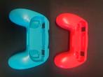 Nintendo Switch Joy-Con Grips - Blauw & Rood, Ophalen of Verzenden, Gebruikt