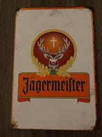 Reklamebord Jagermeister 20x30 cm, Verzamelen, Biermerken, Nieuw, Overige merken, Reclamebord, Plaat of Schild, Ophalen of Verzenden