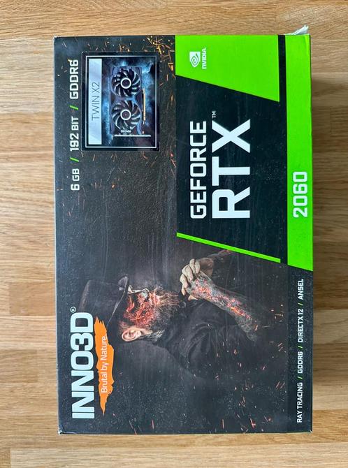 Videokaart Inno3D GeForce RTX 2060 Super Twin X2, Computers en Software, Videokaarten, Zo goed als nieuw, Nvidia, PCI-Express 3.0