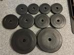 Halterschijven, Sport en Fitness, Ophalen, Zo goed als nieuw, Rug, Halterschijven