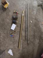 Schroefas 25 mm set watergesmeerd, Watersport en Boten, Ophalen of Verzenden, Zo goed als nieuw, Motor en Techniek, Zeilboot of Motorboot