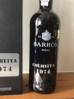 1 x fles colheita port van Barros uit 1974  inhoud 75cl, Verzamelen, Wijnen, Nieuw, Overige gebieden, Vol, Port