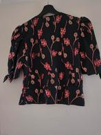 Mooie luxe feestelijke blouse maat 40, Ophalen of Verzenden, Zo goed als nieuw, Maat 38/40 (M), Zwart