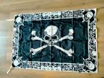 Skull gothic vintage piraten vlag 1992 RARE, Ophalen of Verzenden, Zo goed als nieuw