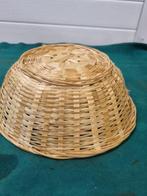 mandje riet lichtkleurig rond, Ophalen of Verzenden, 'T Olde Gre-j, Info@toldegrej.nl, Endepoelstraat 20f Didam