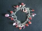Armband met Lichte en Donker Roze Stenen [Nieuw], Ophalen of Verzenden, Nieuw, Roze