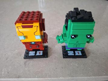 Lego BrickHeadz Iron Man & Hulk beschikbaar voor biedingen