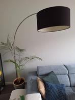 RVS lamp met 2 lampenkappen te koop - in zeer goede staat!, Ophalen, Overige materialen, 200 cm of meer, Zo goed als nieuw