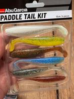 abu garcia paddle tail shad kit ,  6 stuks 10cm, Watersport en Boten, Hengelsport | Zeevissen, Overige typen, Ophalen of Verzenden