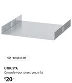 Utrusta console voor oven, verzinkt (nieuw in verpakking), Huis en Inrichting, Keuken | Keukenelementen, Ophalen, Nieuw