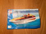 Lego City 4643 Speedboot - Handleiding, Ophalen of Verzenden, Gebruikt, Losse stenen, Lego