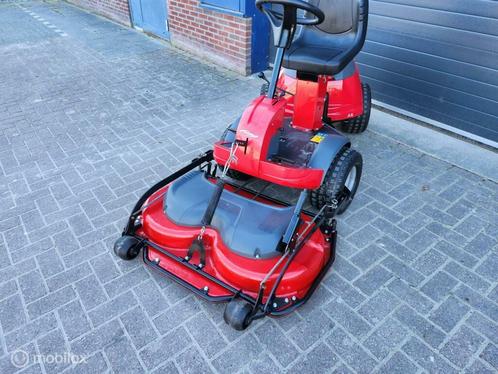 Zitmaaier castelgarden frontmaaier mulch 4wd, Tuin en Terras, Zitmaaiers, Zo goed als nieuw, Elektrische starter, Mulchfunctie