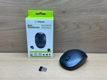 Computer muis draadloos mini ergonomisch. beschikbaar voor biedingen