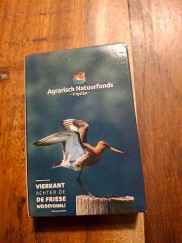 Nieuw Friese Weidevogels Kaartspel - Agrarisch Natuurfonds beschikbaar voor biedingen