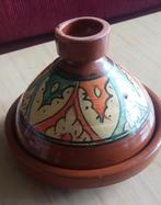 Marokkaanse Tajine aardewerk 25cm, Huis en Inrichting, Keuken | Potten en Pannen, Overige materialen, Zo goed als nieuw, Ophalen