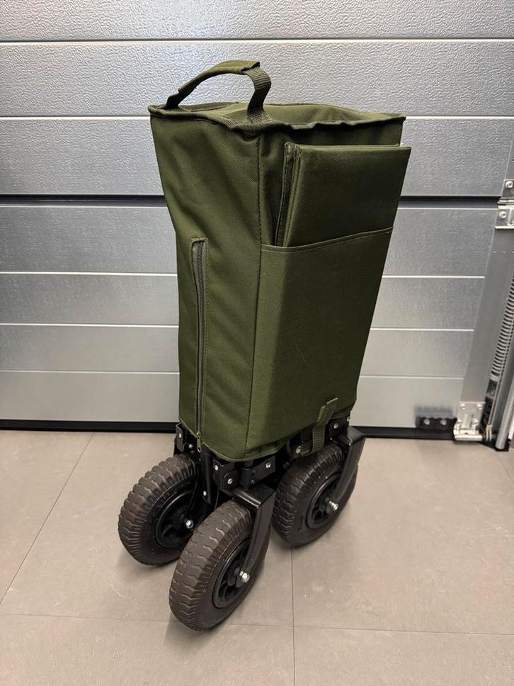 Opvouwbare bolderwagen op luchtbanden, Caravans en Kamperen, Bolderkarren, Zo goed als nieuw, Opvouwbaar, Ophalen of Verzenden