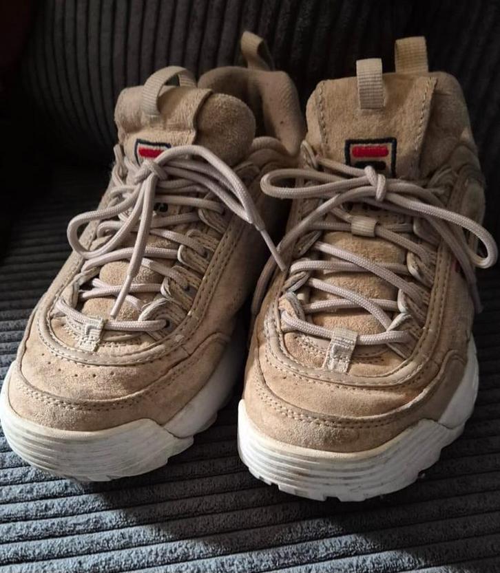 Fila Sneakers Maat 38, Kleding | Dames, Schoenen, Gedragen, Sneakers of Gympen, Beige, Ophalen of Verzenden