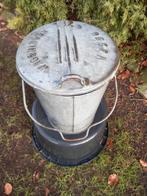 Zinken vuilnisemmer Wageningen, Ophalen