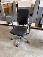 Zwarte Bureaustoel - Gebruikt, Ergonomisch, Gebruikt, Zwart, Ophalen of Verzenden, Bureaustoel