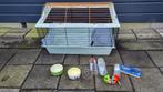 Cavia kooi compleet met accessoires, Dieren en Toebehoren, Kooi, Zo goed als nieuw, 75 tot 110 cm, Cavia
