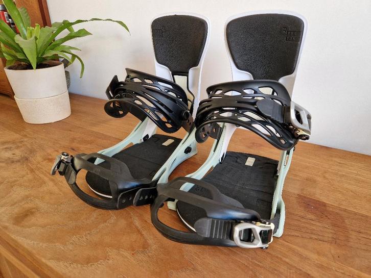 Burton Cartel X EST bindingen Large, Sport en Fitness, Snowboarden, Zo goed als nieuw, Bindingen, Ophalen of Verzenden