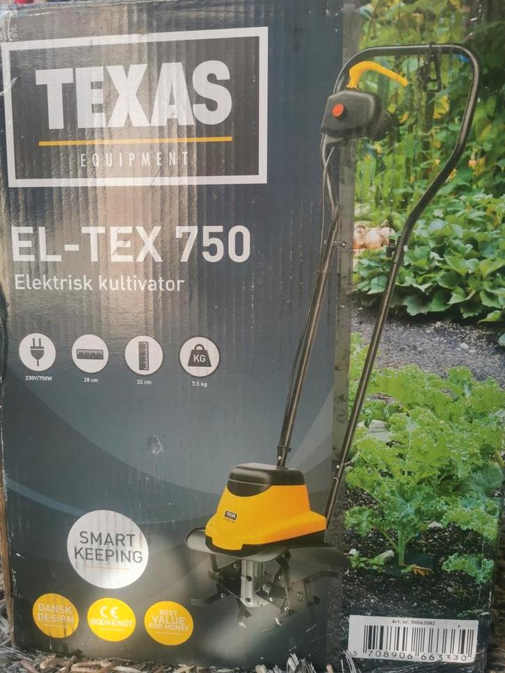 Nieuw Texas EL-Tex 750 grond frees cultivator, Tuin en Terras, Verticuteermachines, Nieuw, Elektrisch, Ophalen of Verzenden