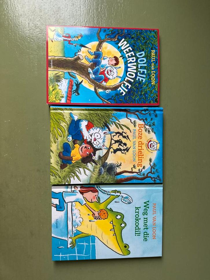 3 Paul van Loon kinderboeken, Boeken, Kinderboeken | Jeugd | onder 10 jaar, Zo goed als nieuw, Fictie algemeen, Ophalen of Verzenden