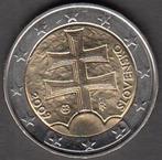 Slowakije 2 euro 2009 UNC in munthouder, Ophalen of Verzenden, Slowakije, 2 euro, Losse munt
