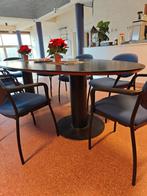 Ovale eethoek, Ophalen, Gebruikt, 100 tot 150 cm, Vijf personen of meer