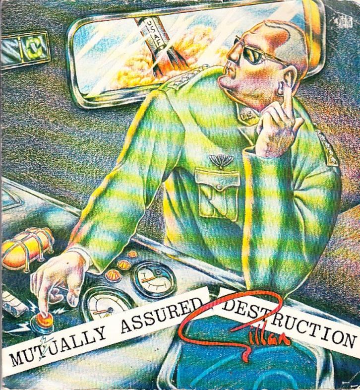 gillan - mutually assured destruction ( hardrock/1981), Cd's en Dvd's, Vinyl Singles, Single, Rock en Metal, 7 inch, Ophalen of Verzenden
