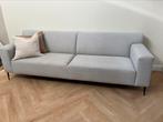 Moderne 3,5 zits bank stof (Enzo luca, model Merlo), Huis en Inrichting, Ophalen, 75 tot 100 cm, Zo goed als nieuw, Rechte bank