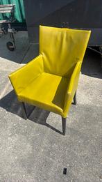 Stoel 4 x bert plantagie design, Huis en Inrichting, Stoelen, Ophalen, Gebruikt, Leer, Vier