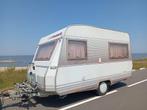 Caravan Dethleffs Camper voortent,luifel en cassette toilet, Caravans en Kamperen, Caravans, Serviceluik, Standaardzit, 750 - 1000 kg