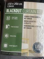 Lifa verduisterd gordijn met ringen, 200 cm of meer, 150 tot 200 cm, Ophalen of Verzenden, Zo goed als nieuw