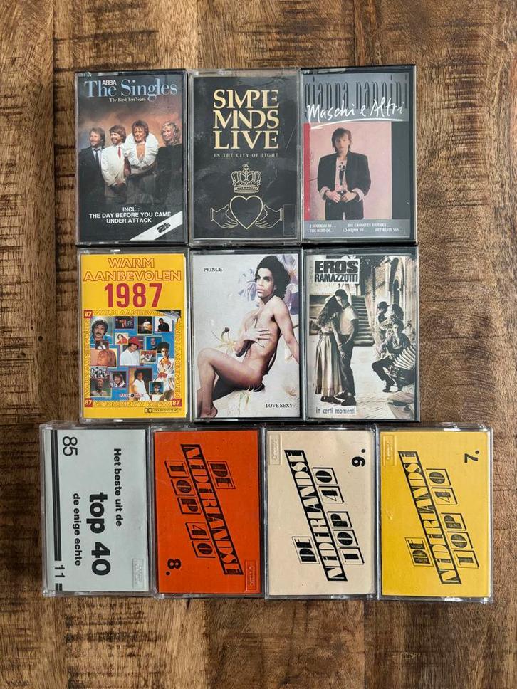 Cassettebandjes Collectie - Diverse Genres, Cd's en Dvd's, Cassettebandjes, Gebruikt, Origineel, Pop, 2 t/m 25 bandjes, Ophalen of Verzenden