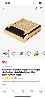 Nagel stof afzuiger goud, Ophalen of Verzenden, Zo goed als nieuw