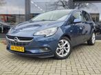 Opel Corsa 1.0 Turbo Edition 5deurs + CAMERA + LM VELGEN + A, Auto's, Voorwielaandrijving, Stof, Gebruikt, Blauw