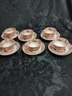 6 kop en schotels petrus regout fancy, Ophalen of Verzenden