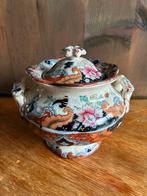 Decoratief Imari-stijl potje met deksel, Ophalen of Verzenden