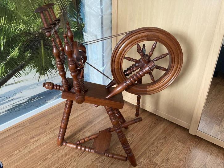 Spinnewiel, Hobby en Vrije tijd, Spinnewielen en Spinnen, Nieuw, Spinnewiel, Ophalen
