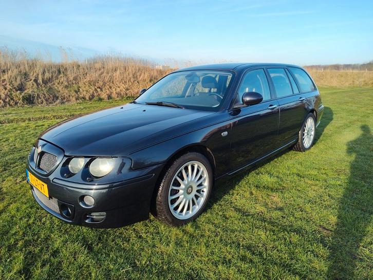 MG ZT-T 2.5 190 2003 Zwart, Auto's, MG, Particulier, ZT, ABS, Airbags, Airconditioning, Centrale vergrendeling, Cruise Control