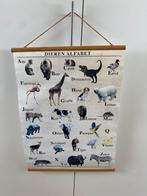 Dierenposter alfabet, Kinderen en Baby's, Kinderkamer | Inrichting en Decoratie, Ophalen of Verzenden, Zo goed als nieuw, Wanddecoratie