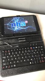 Android tablet van de NHA 7” inch met toetsenbord, Wi-Fi en Mobiel internet, Usb-aansluiting, 7 inch of minder, Zo goed als nieuw